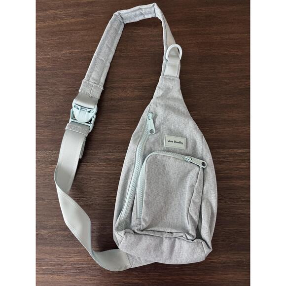 Vera Bradley Sling Backpack Crossbody Bag Blue ReActive Recycled OS - Picture 1 of 6